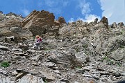 Il MONTE GLENO (2882 m) risalito dalla sua valle il 6 agosto 2015  - FOTOGALLERY